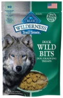Blue Buffalo Wilderness Wild Bits Soft & Chewy Training Treats for Dogs Grain-Free Duck Recipe Perspective: Main