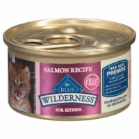Blue Buffalo® Wilderness™ Salmon Recipe Wet Kitten Food Perspective: Main