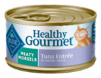Blue Buffalo Healthy Gourmet Meaty Morsels Tuna Entree in Savory Sauce Adult Cat Food Perspective: Main