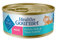Blue Buffalo Healthy Gourmet Pate Ocean Fish & Tuna Entree Cat Food Perspective: Main