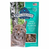 Blue Buffalo 21012033 2 oz Wilderness Cat Treat Trout Crunchy