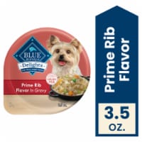 Blue Buffalo Divine Delights Small Breed Dog Food Natural Prime Rib Flavor In Gravy