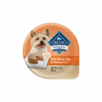 Blue Buffalo Delights Bacon Egg & Cheese Pate Small Breed Natural Adult Wet Dog Food