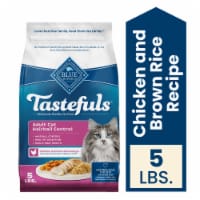 Blue Buffalo Tastefuls Adult Hairball Control Dry Cat Food Chicken & Brown Rice Perspective: Main