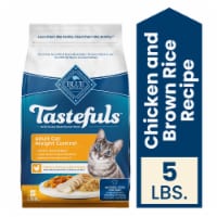 Blue Buffalo Tastefuls Weight Control Natural Chicken and Brown Rice Recipe Adult Dry Cat Food