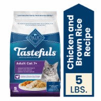 Blue Buffalo Chicken & Brown Rice Recipe Mature Healthy Aging Natural Cat Food