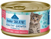 Blue® Baby BLUE™ Healthy Growth Formula Grain-Free High Protein Salmon Recipe for Kittens