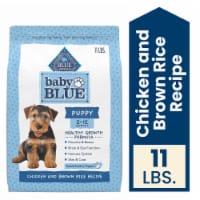 Blue Buffalo Baby BLUE Healthy Growth Formula Natural Chicken and Brown Rice Puppy Dry Dog Food