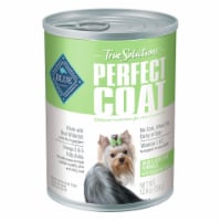Blue Buffalo True Solutions Perfect Coat Natural Whitefish Flavored Wet Dog Food