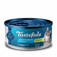 Blue Buffalo Tastefuls Natural Chicken Entrée in Gravy Flaked Wet Cat Food