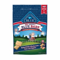 BLUE RWB Bars Dog Biscuit Perspective: Main