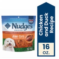 Blue Buffalo Nudges Jerky Cuts Natural Dog Treats Chicken & Duck Perspective: Main