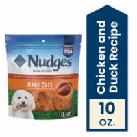 Blue Buffalo Nudges Jerky Cuts Natural Chicken and Duck Dog Treats Perspective: Main