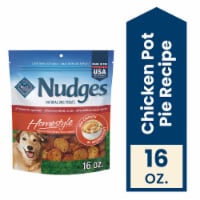 Blue Buffalo Nudges Homestyle Natural Dog Treats Chicken Peas, and Carrots Perspective: Main