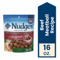 Blue Buffalo Nudges Homestyle Natural Dog Treats Beef Perspective: Main