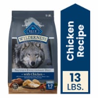 Blue Buffalo Wilderness High Protein Natural Chicken and Wholesome Grains Adult Dry Dog Food