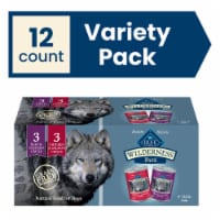 Blue Buffalo Wilderness High Protein Beef and Chicken & Salmon and Chicken Adult Wet Dog Food