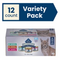 Blue Buffalo Wilderness Wild Delights High-Protein Grain-Free Adult Wet Cat Food Variety Pack Perspective: Main