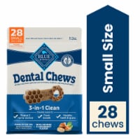 Blue Buffalo Dental Chews Small Natural Dog Treats Chicken & Spearmint Perspective: Main