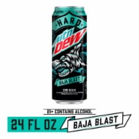 Mountain Dew Hard Zero Sugar Baja Blast Malt Flavored Beverage Single Can