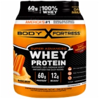 Body Fortress® Super Advanced Whey Orange Cream Protein Powder Perspective: Main
