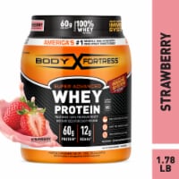 Body Fortress® Strawberry Whey Protein Powder