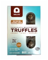 Delve™ Dark Chocolate Sea-Salted Caramel Mascarpone Truffle Box