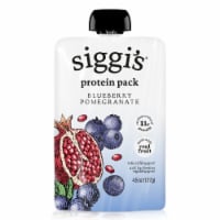 siggi's Reduced Fat Protein Pack, Blueberry Pomegranate, Yogurt Pouch Perspective: Main