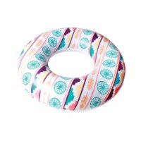 Playtek PT8028 Tribal Print Tube Ring Inflatable Pool Float