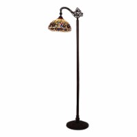 CHLOE Lighting SERENITY Victorian Tiffany-style Dark Bronze 1 Light Reading Floor Lamp 11