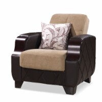 MOLINA ARM Chair BROWN / BROWN