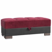 ARMADA LOUNGE SECTIONAL OTTOMAN 10 BURGUNDY