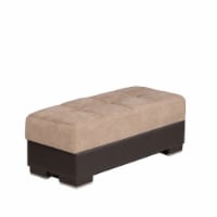 ARMADA LOUNGE SECTIONAL OTTOMAN 9 TAN/BROWN