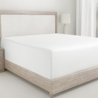 California Design Den - Deep Pocket Fitted Sheet Only, 400 Thread Count 100% Cotton - Full Perspective: Main