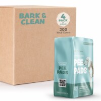 Bark & Clean Dog Pee Pads, Heavy Duty Absorbency, 36 x 36 XXL, Bulk 200 Count
