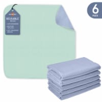MaxProtect Reusable Pee Pads For Dogs, Heavy-Duty Absorbency - 6 Pack, 34 x 36