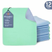 MaxProtect Quick-Dry Reusable Pee Pads for Dogs, Maximum Absorbency - 12 Pack, 34 x 36