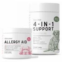 Chew + Heal MaxProtect Allergy Aid, Dog Supplements - 210 Delicious Total Chews