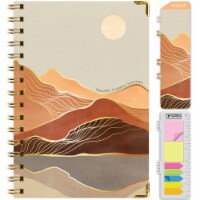 Global Printed Products Hardcover Academic Year 23-24 Planner (Golden Desert)