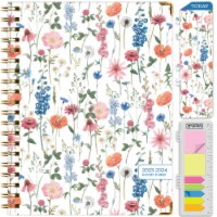 Global Printed Products Hardcover Academic Year 23-24 Planner (Colorful Botanicals)