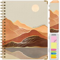 Global Printed Products Hardcover Academic Year 23-24 Planner (Golden Desert)