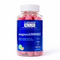 Swanson WIO(TM) magnesiUMMIES(TM) Stress Support, Heart Health, Stress, Watermelon, Magnesium
