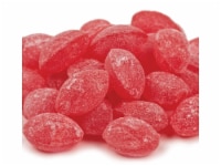 Sanded Wild Cherry Drops Old Fashioned Hard Candy 1 pound Claey's Candies