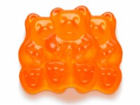 Orange Gummi Bears 2 pounds Orange Gummy Bears 260 pieces of candy