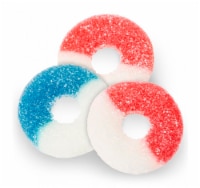 Patriotic Gummi Rings 1 pound Gummy Freedom Rings bulk gummy candy