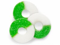 Gummi Apple Rings 1 pound bulk gummy rings gummy candy 60 pieces of candy