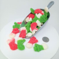 Snowmen Gummi Candy Strawberry and Apple Flavor