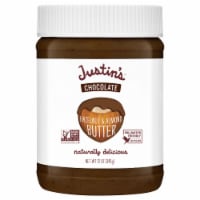 Justin's Chocolate Hazelnut & Almond Butter Jar 12 oz Perspective: Main