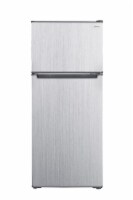 Impecca 4.5 Cu. Ft. Double-Door Refrigerators, Stainless Steel