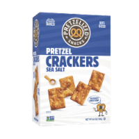 Pretzelized™ Pretzel Crackers - Sea Salt Perspective: Main